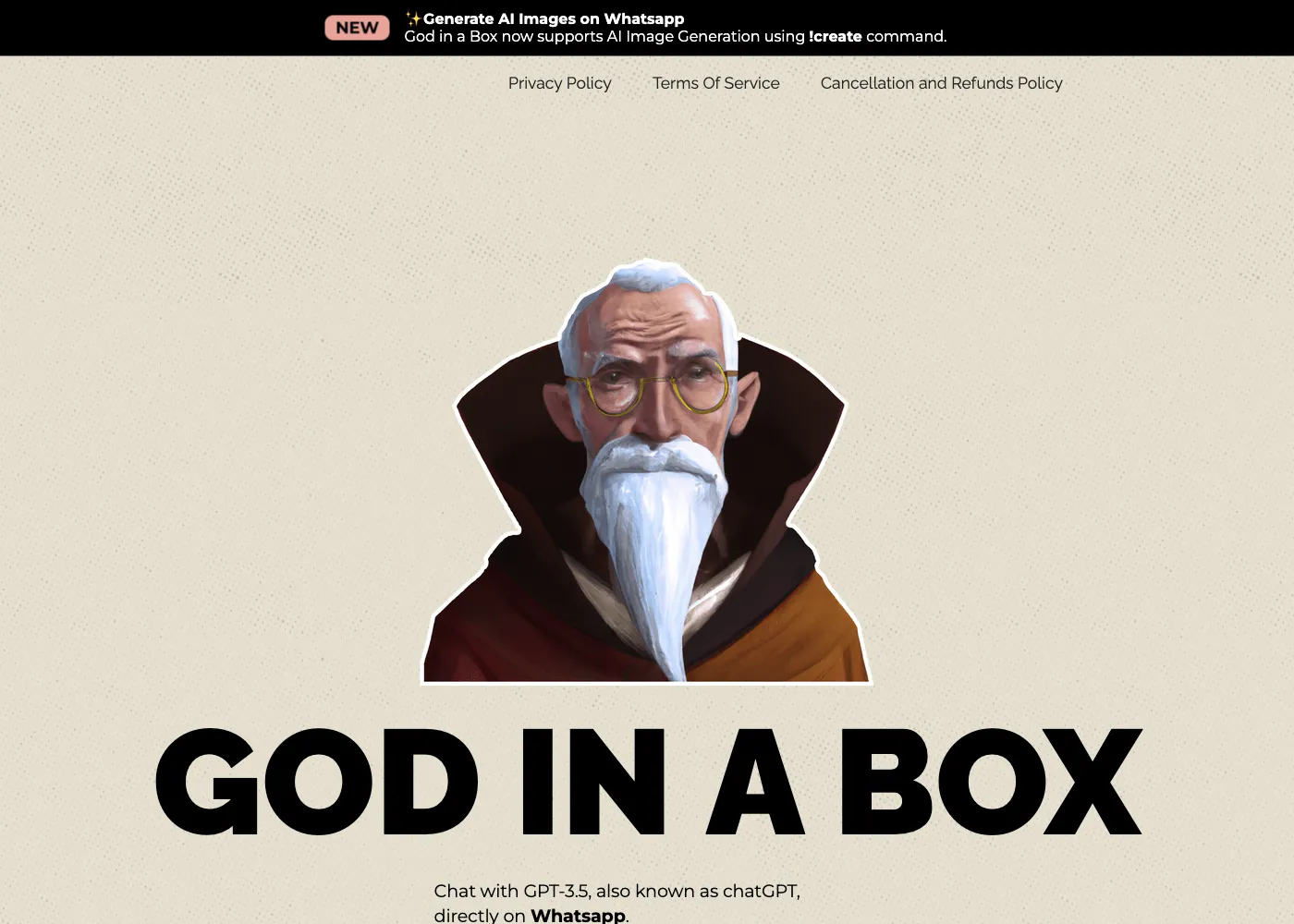 God In A Box