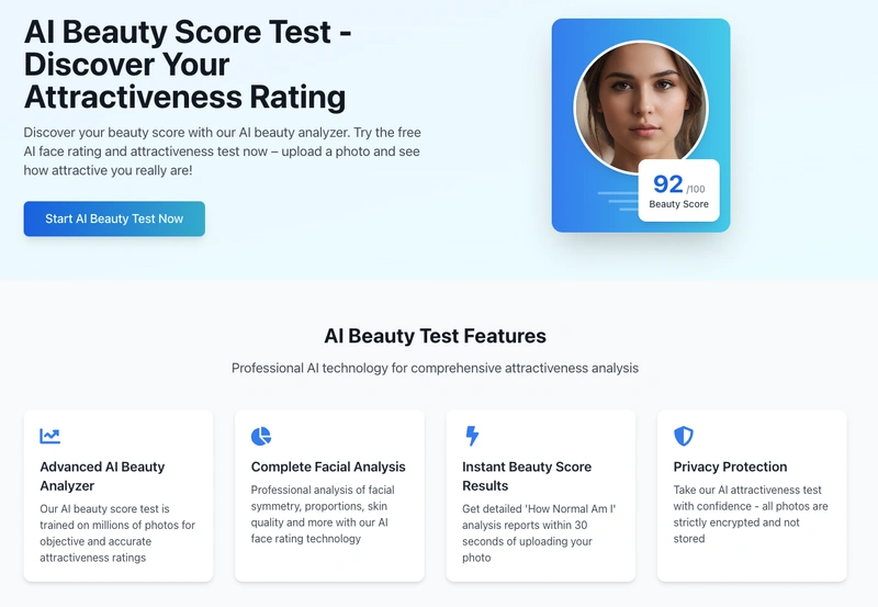 AI Beauty Rating
