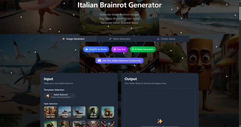 Italian Brainrot Generator