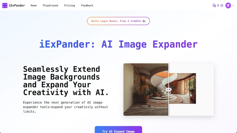 AI Image Expander | iExPander