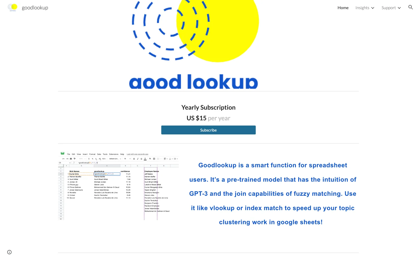 Goodlookup