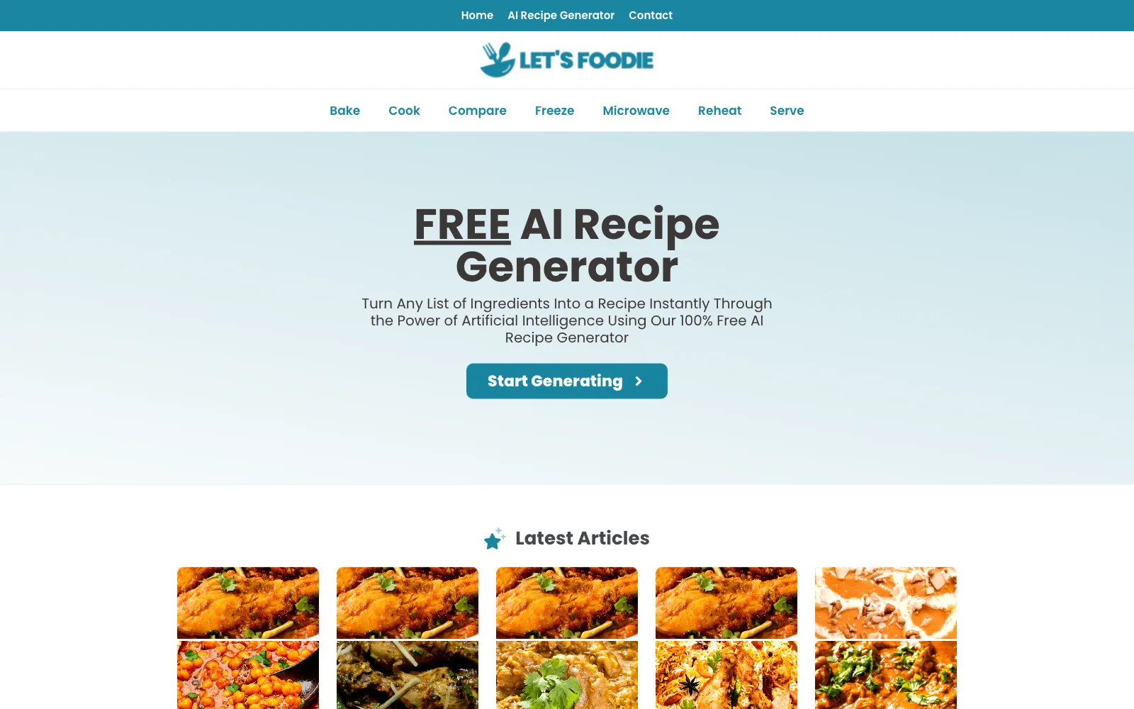 Recipes By AI