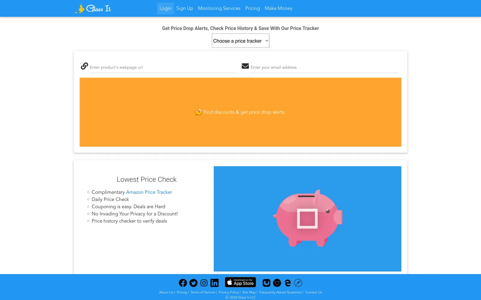 Glass It Price Tracker