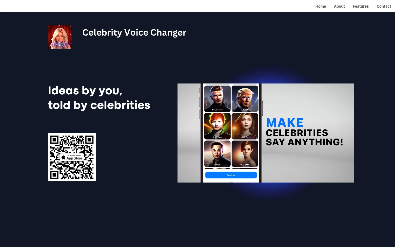 Celebrity Voice Changer AI