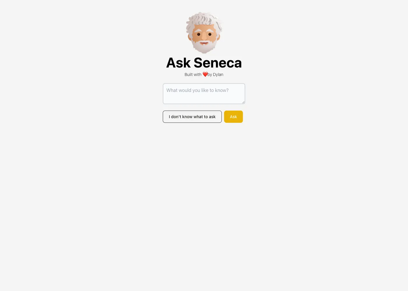 Ask Seneca