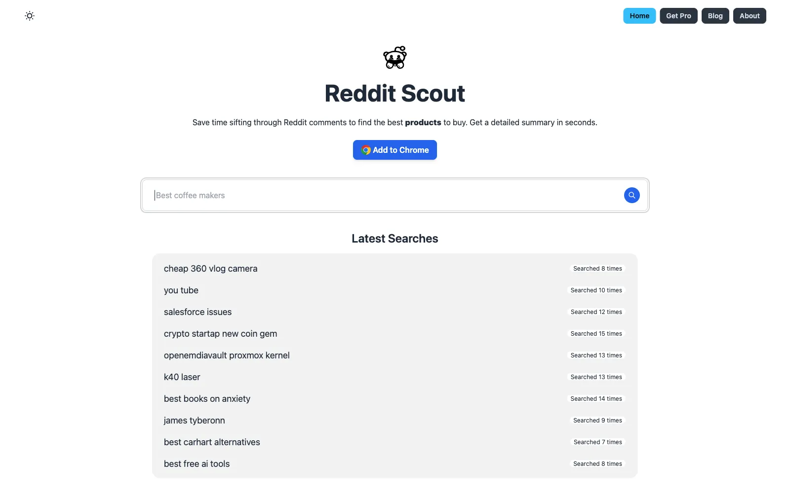 Reddit Scout