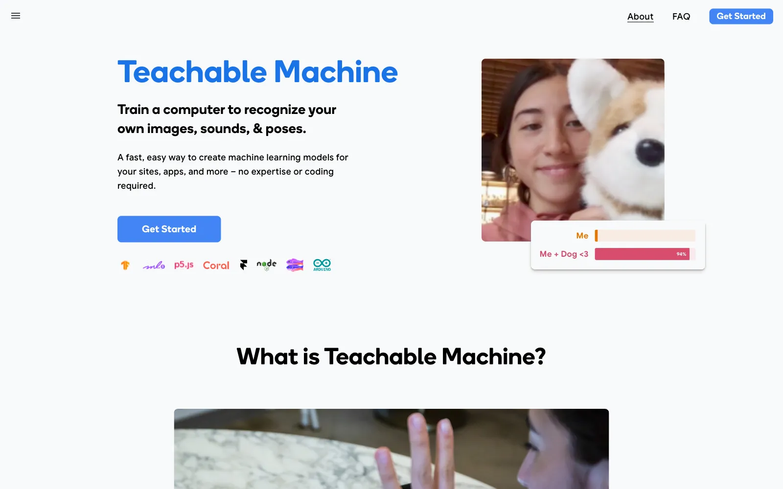 Teachable Machine