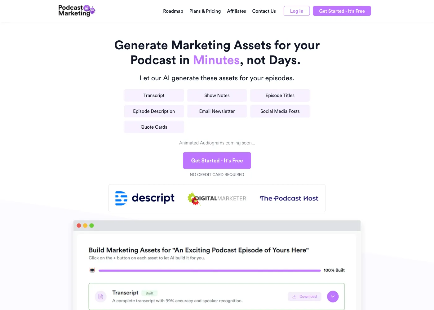 Podcast Marketing AI