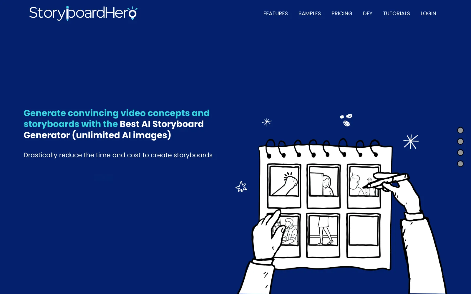 StoryboardHero AI Storyboard Generator