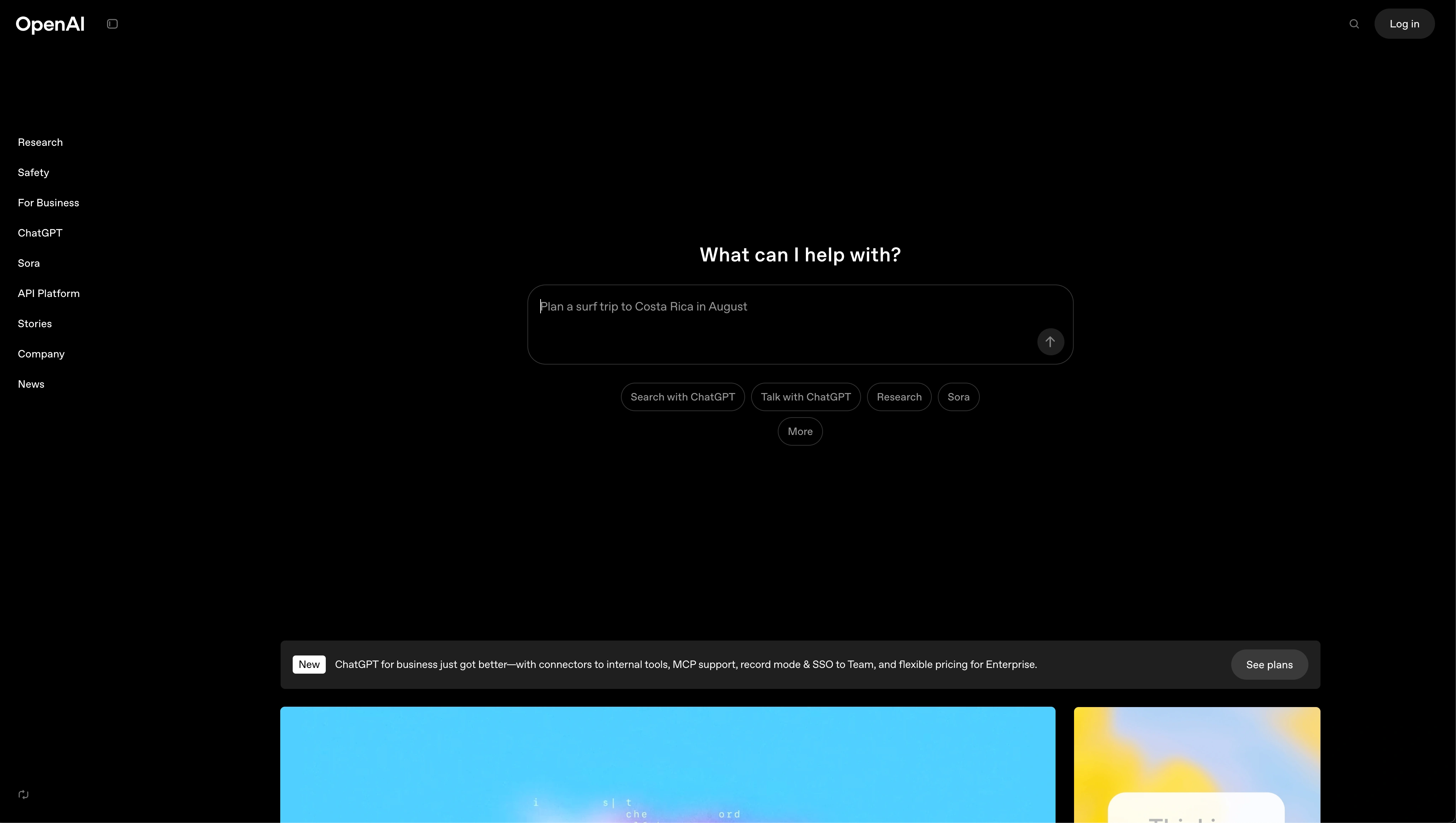 OpenAI - AI Tool Screenshot