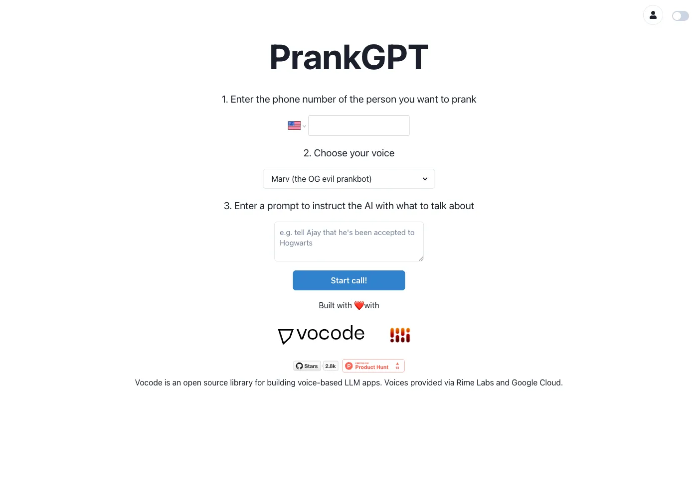 Prankgpt