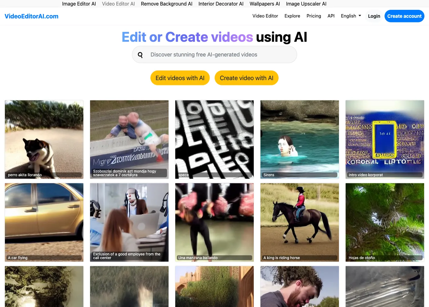 Video Editor AI