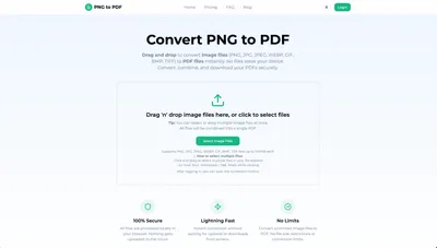 How to Convert PNG to PDF