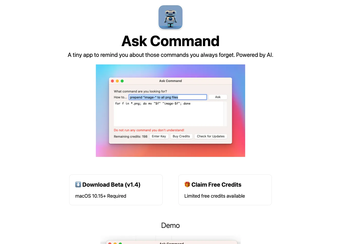 Ask Command