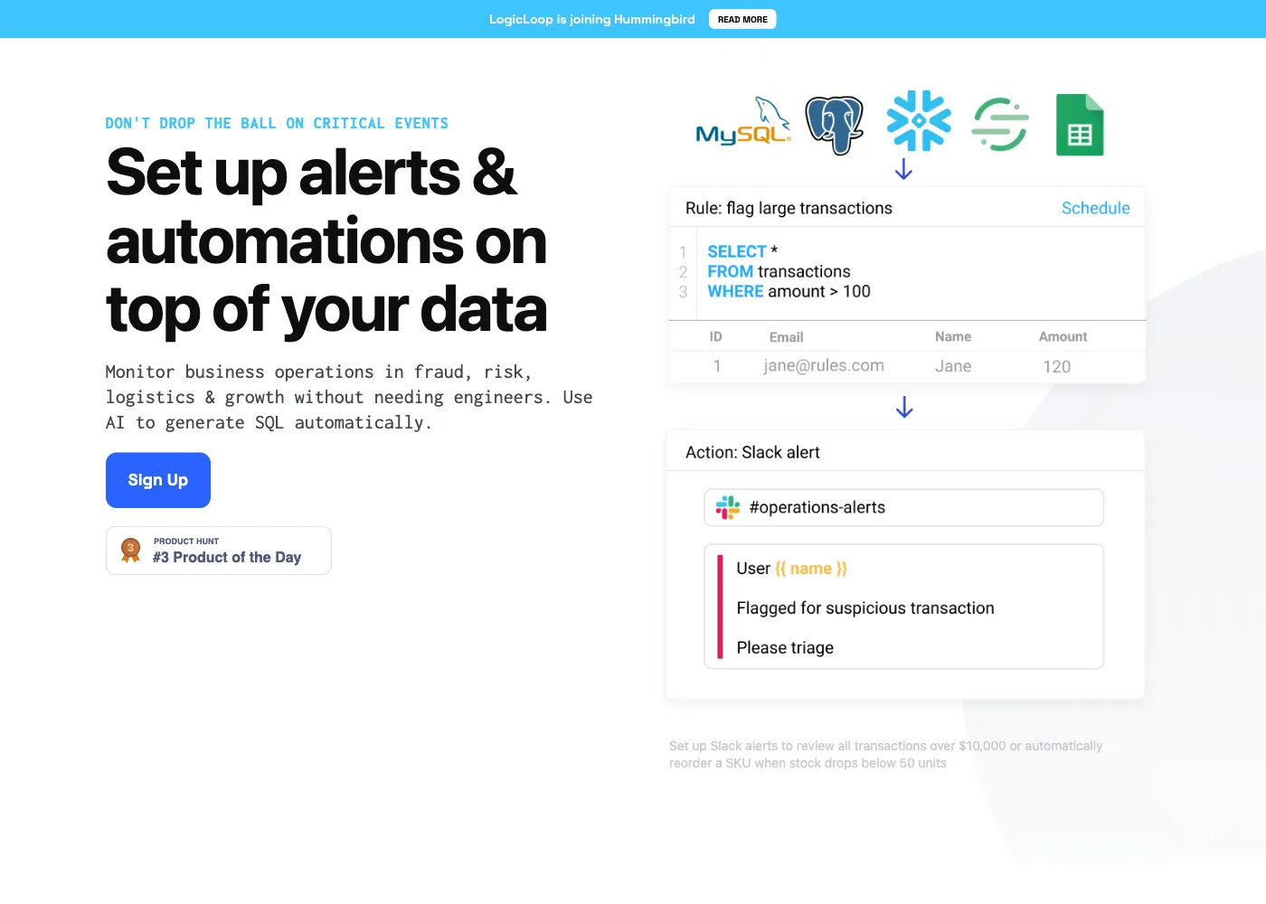 LogicLoop AI SQL