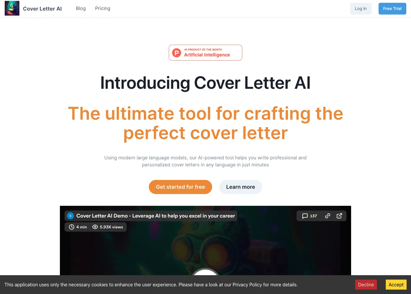 Cover Letter AI