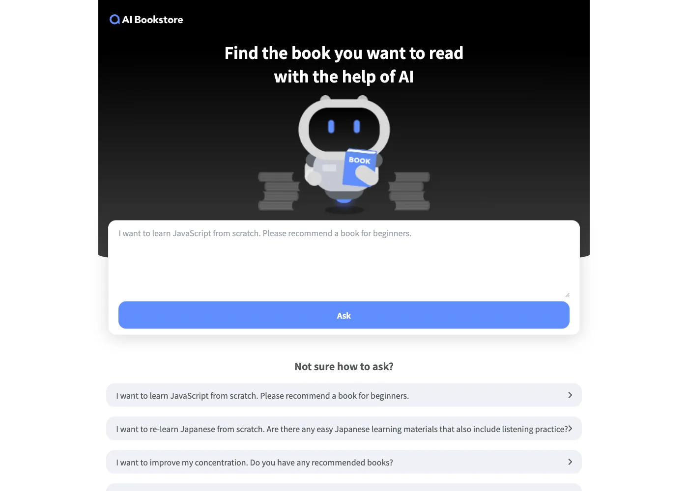 AI Bookstore