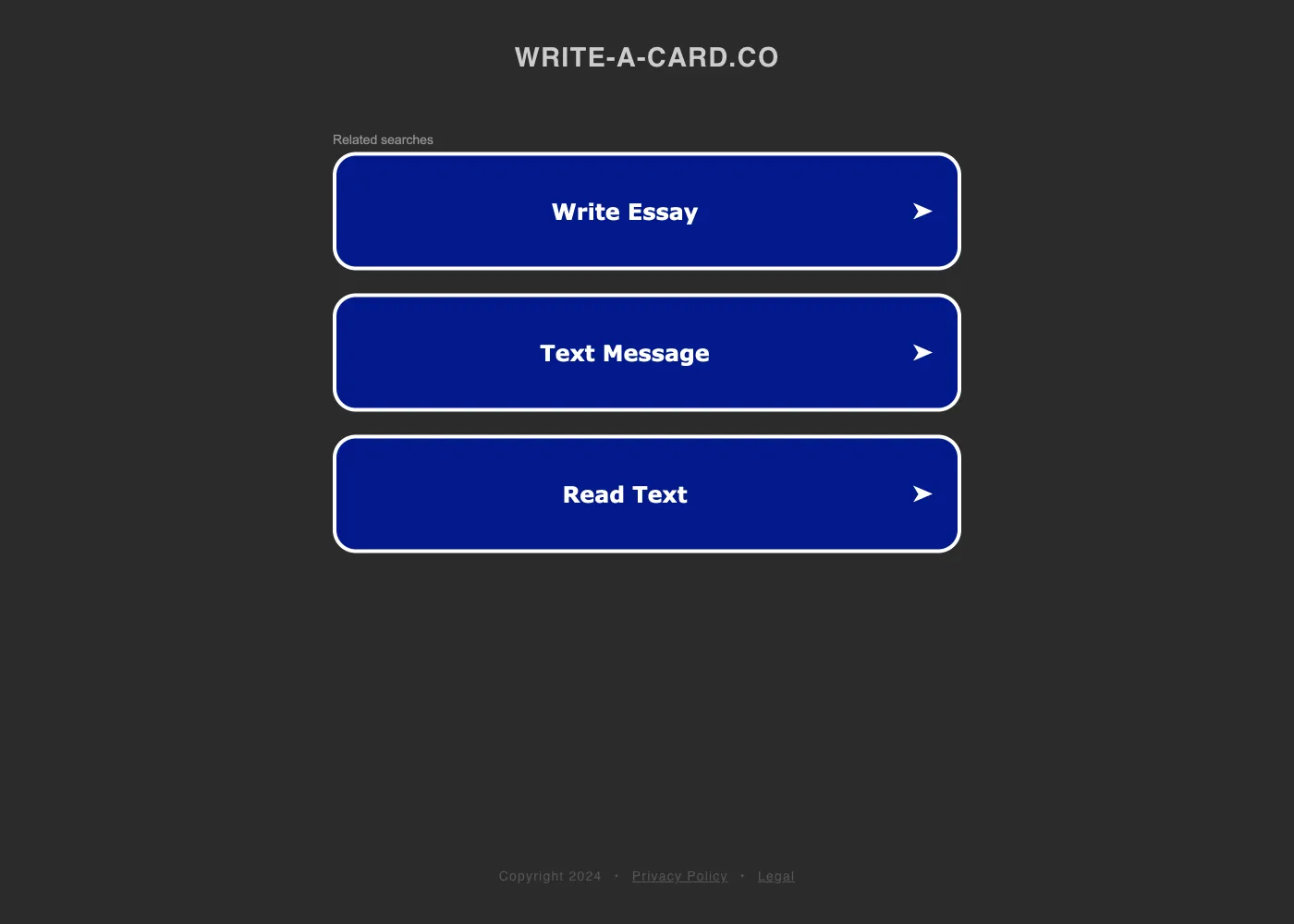 Write a Card